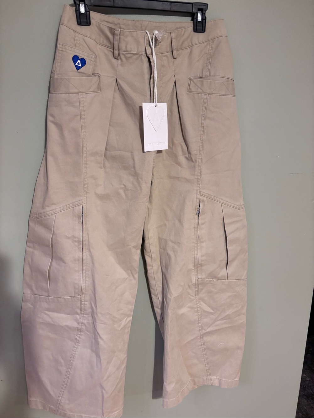 AELFRIC EDEN PLEATED BAGGY BARREL PANTS